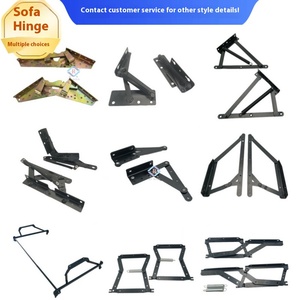 Cadre de lit coulissant moderne en fer C14-4 Charnière de <span class=keywords><strong>tiroir</strong></span> à canal coulissant Fonction invisible Canapé-lit Meubles Quincaillerie <span class=keywords><strong>pour</strong></span> le salon - Product Image 4