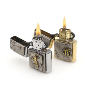 Fabrikdesign Personalisierter Metallplaketten-Aufkleber Feuerzeug 3D-Geprägtes Individuelles Metallnummernschild - Product Image 5