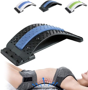 Étireur lombaire avec points d'acupression magnétiques, dispositif d'étirement lombaire multi-niveaux <span class=keywords><strong>pour</strong></span> <span class=keywords><strong>soulager</strong></span> les douleurs dorsales - Product Image 1