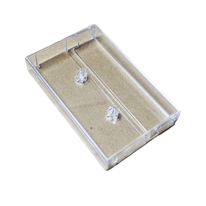 Caja de almacenamiento transparente para cintas de audio, protección y exhibición de cintas de audio, estuche de plástico duro a prueba de polvo, Compatible con C60 C90 para el hogar - Product Image 3
