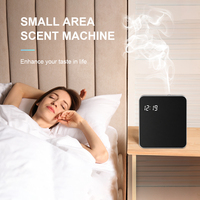 Diffuseur d'arômes intelligent à affichage LED pour huiles essentielles, machine de diffusion de parfum domestique en métal pour grandes surfaces, compatible systèmes CVC