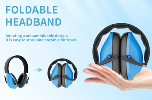 GS13025dBチャイルドヒアリングプロテクションヘッドセットノイズリダクションノイズキャンセリングイヤーマフイヤーディフェンダーキッズイヤーマフ睡眠用 - Product Image 6