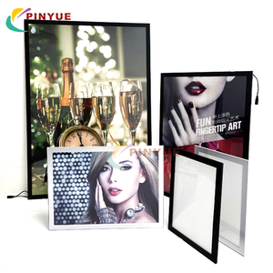 Marco <span class=keywords><strong>de</strong></span> Fotos LED Iluminado, Caja <span class=keywords><strong>de</strong></span> Luz Acrílica, Publicidad LED, Menú <span class=keywords><strong>de</strong></span> Restaurante, Caja <span class=keywords><strong>de</strong></span> Luz Rectangular <span class=keywords><strong>de</strong></span> Gran Tamaño para Montar en la Pared - Product Image 2