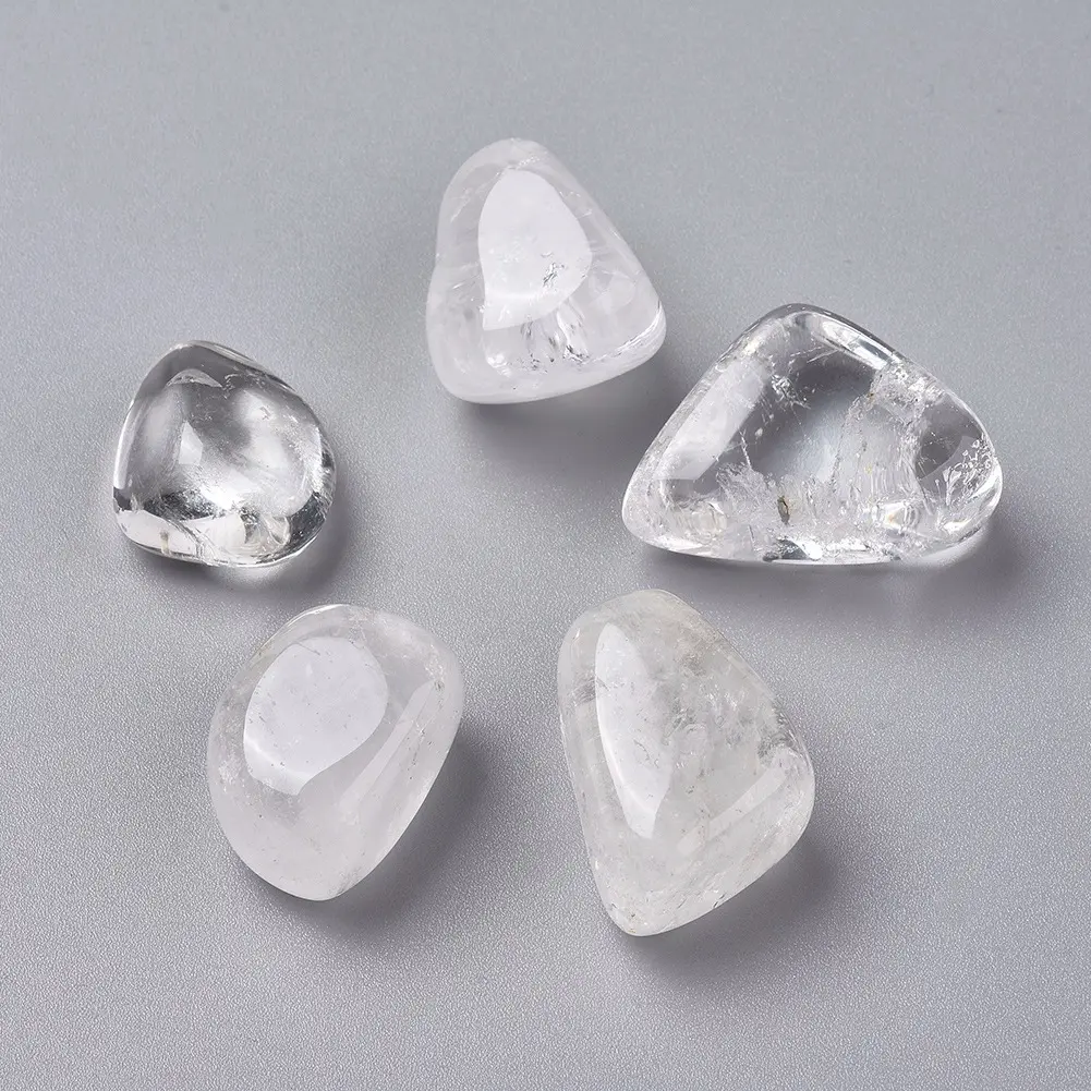 PandaHall Fashion DIY Jewelry Tumbled Stone Vase Filler Gems Nuggets Natural Quartz Crystal Bead