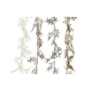 Guirnalda decorativa de 30 microleds fijos, 2m, luz blanca cálida, hojas, varios colores, ideal para iluminar y decorar - Product Image 1