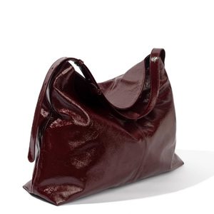 <span class=keywords><strong>Sac</strong></span> à bandoulière portable <span class=keywords><strong>noir</strong></span> classique en cuir PU résistant avec logo personnalisé, fermeture éclair intégrale, vente en gros, <span class=keywords><strong>sac</strong></span> à <span class=keywords><strong>main</strong></span> de créateur - Product Image 5