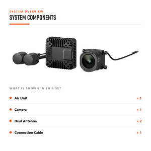 Module de transmission vidéo numérique FPV O4 Air Unit Pro avec capteur CMOS 1/1,3 pouce, caméra 4K/120fps pour les constructeurs de drones FPV - Product Image 2