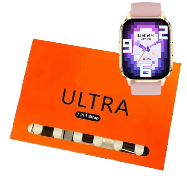 Factory Lowest Set Smart Watch 7 in 1 Straps Ultra 3 Smartwatch 49mm Full Touch Screen BT Call Sport Fitness Reloj Watch