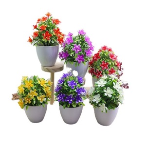 Plantas Artificiales en Maceta, Bonsái Verde, Plantas de Hierba, Adorno para Macetas, Flores para Decoración del Hogar, Jardín, Hotel, Mesa, Habitación - Product Image 6