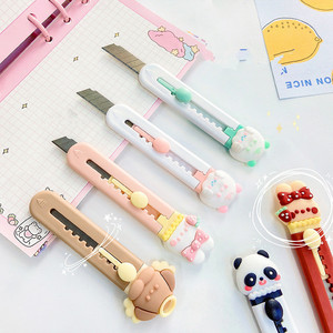 Petits couteaux rétractables en plastique, couteau utilitaire, coupe-boîte en stock - Product Image 1