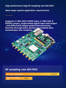 Tarjeta de evaluación de desarrollo FPGA RFSoC de alta velocidad ALINX AXW22 XCZU47DR Zynq UltraScale+ para procesamiento de señales de radar 5G - Product Image 5