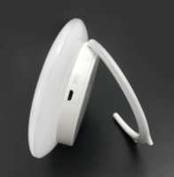 Détecteur de mouvement PIR, veilleuse LED en forme de lune et de soleil, matériau ABS, alimentation 3 piles AAA, 28lm 80Ra, design moderne pour chambre, escalier, couloir