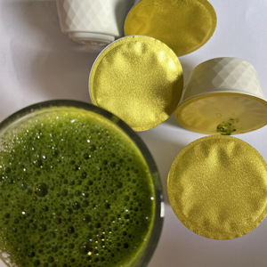 Cápsulas de Cappuccino Compatibles con <span class=keywords><strong>Dolce</strong></span> <span class=keywords><strong>Gusto</strong></span> para Oficina, Cápsulas de Matcha, 16 Cápsulas por Paquete, Cápsulas de Café Matcha Latte - Product Image 5