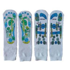 पैर की मालिश एक्यूप्रेशर मोजे थके हुए पैरों के मोजे को राहत देते हुए पैर की मालिश रेफलेक्सियोथेरेपी पैर देखभाल उपकरण - Product Image 3