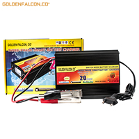 Chargeur de batterie de voiture électrique à entrée CA QC2.0 universel triphasé 20A 12V 25W chargeur rapide pour acide de plomb