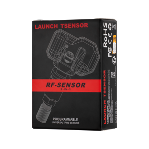 เซ็นเซอร์วัดแรงดันลมยาง LAUNCH RF รุ่น TSENSOR-05N แบบติดตั้งต่างประเทศ ปรับมุมได้ ผลิตจากอลูมิเนียมอัลลอย สีดำ - Product Image 3