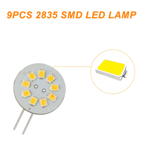 <span class=keywords><strong>G4</strong></span> <span class=keywords><strong>LED</strong></span> PCB DC10-30V 1.2 Wát 120 Lumen 9 cái 2835 <span class=keywords><strong>LED</strong></span> Dimmable <span class=keywords><strong>G4</strong></span> <span class=keywords><strong>LED</strong></span> Đèn cho Marine chiếu sáng - Product Image 5