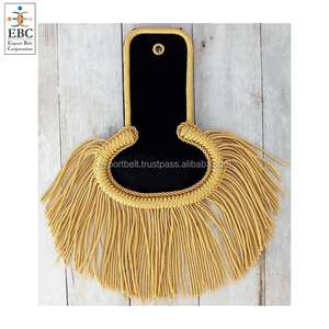 OEM oro lingotes flecos gruesos otoño charreteras moda traje dorado para Cine uso equipo de defensa personal al por mayor - Product Image 4