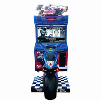 GP Moto Jeux d'arcade d'amusement à pièces Simulateur de moto Adultes Conduite Moto Machine de jeu de course automobile