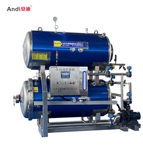 <span class=keywords><strong>Stérilisateur</strong></span> professionnel de cornue d'immersion d'eau de double couche de 1000kg-équipement de traitement des aliments - Product Image 5