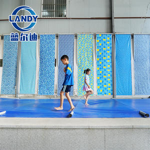 Cubierta de Piscina Personalizada Landy de PVC de 18x36, Resistente a los Rayos UV, Impermeable, Duradera y Antipolvo para <span class=keywords><strong>Piscinas</strong></span> Infantiles Enterradas - Product Image 3