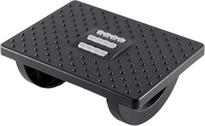 Repose-pieds ergonomique réglable pour bureau, masseur carré en plastique, support sous le bureau pour le travail - Product Image 3