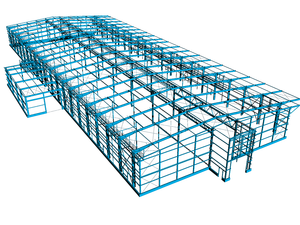 Bâtiment d'entrepôt préfabriqué moderne à plusieurs étages en structure acier préfabriquée pour l'industrie - Product Image 3
