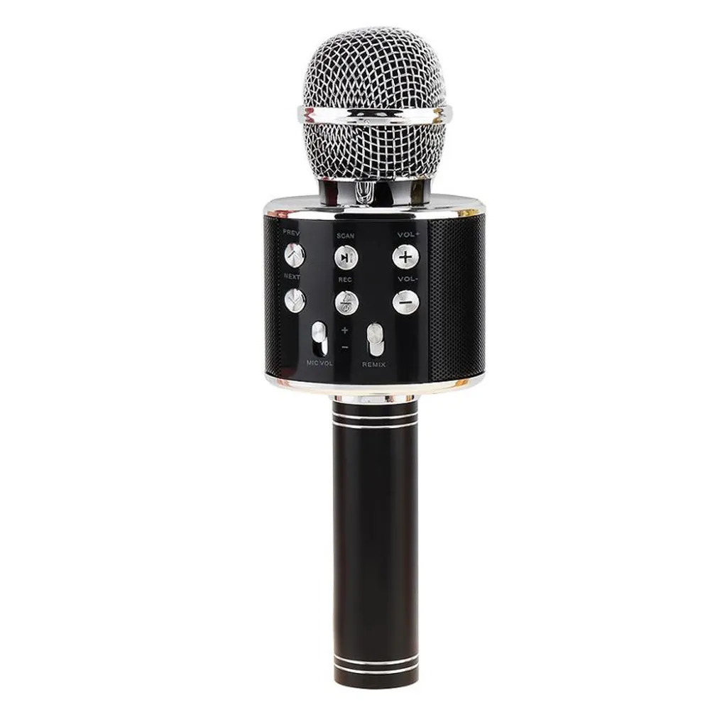 Không Dây Karaoke USB Âm Thanh Phòng Thu Microphone Âm Nhạc Ca Hát Microphone Condenser Âm Thanh Thiết Bị Ghi Âm Microfonos Ktvspeaker