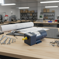 Prise de vue réelle garantit des produits authentiques et un contrôle industriel Moteur monophasé 220V 3RK15GN-CM avec une garantie d'un an