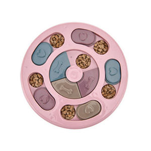 Renkli tasarım ABS yavaş besleme interaktif bulmaca sürdürülebilir köpek oyuncak - Product Image 5