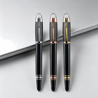 Stylo bille haut de gamme à tête en cristal, best-seller, vente en gros, stylo gel professionnel avec logo personnalisé, fournitures de bureau et usage quotidien