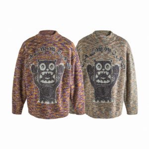 OEM/ODM pull-over tricoté en fil à boucle <span class=keywords><strong>manteau</strong></span> femmes automne Style coréen paresseux épais anti-boulochage doux cireux haut <span class=keywords><strong>court</strong></span> - Product Image 5