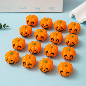 Halloween Creative Cartoon <b>Pumpkin</b>-Head Pull-Back Plastic Car Children's Toy Unisex Prize Gift - Product Image 2