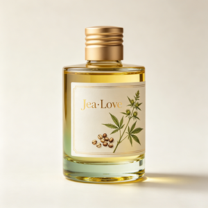 น้ำมันเมล็ดกัญชงสกัดเย็นบริสุทธิ์ 100% อุดมด้วยโอเมก้า 3-6-9 สำหรับบำรุงผิวและเส้นผม รับผลิตแบบ OEM ODM ขายส่ง - Product Image 3