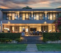 Fenêtres et portes en aluminium de norme australienne Porte française en aluminium Porte à battant extérieure à double vitrage pour la maison