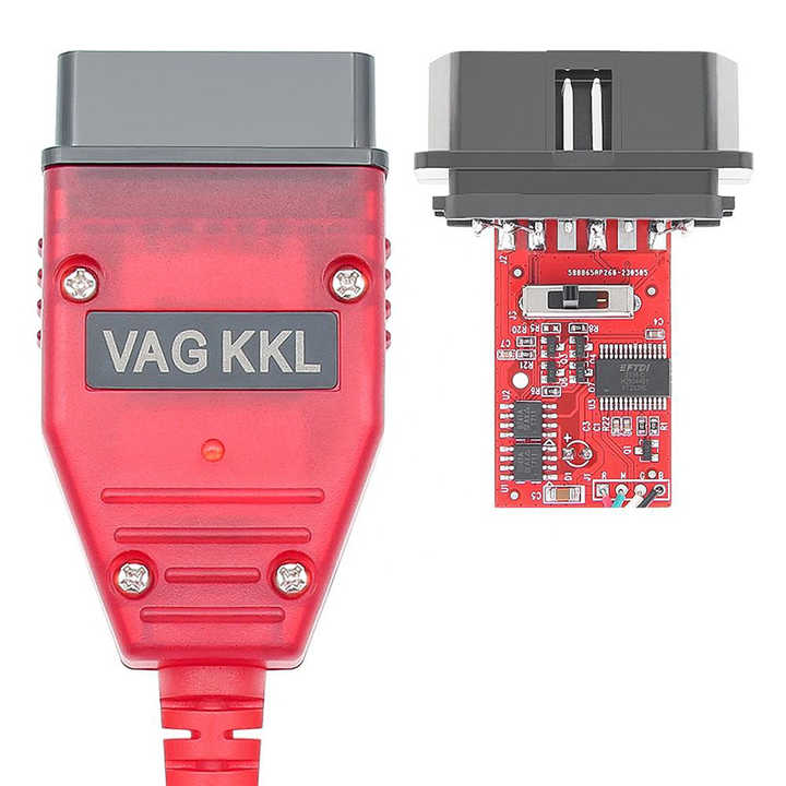 OBD Adapter with FTDI FT232RL Chip - VAG KKL 409.1 Cable