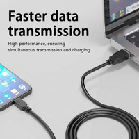 Cable de Carga USB 2.0 Micro B a USB Tipo A Macho Personalizado con Carga Rápida y Funciones Inteligentes para Teléfonos Móviles e Impresoras