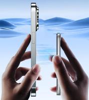 Cargador Inalámbrico Qi2 Slim de 5000 mAh de Alta Calidad, Batería Externa Magnética 3 en 1 de Aluminio para iPhone