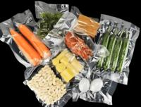 Emballage en plastique personnalisé imprimé de stockage congelé 3 trois sacs de scellage latéraux emballage transparent sacs de scellage sous vide en mylar pour les aliments