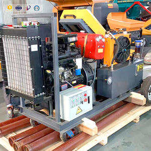 דיזל נייד משאבות בטון דיזל מיני דיזל משאבת בטון, מכשיר שאיבה עבור 24 מ 'בטון - Product Image 2