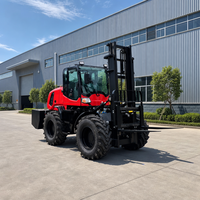 Chariot élévateur tout-terrain diesel BLT de 3 tonnes 4x4 avec moteur EPA Euro 5 pour la construction