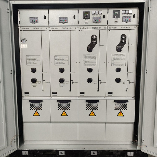 Mining Equipment 11kV 24kV 33kV Power Distribution Cabinet Gas Insulated Switchgear Ring Main Unit RMU RM6