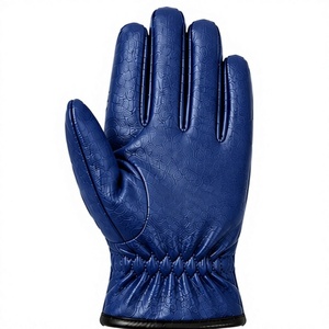 New Factory Direct Winter Fashion Fleece Cuff Fashion <b>Gloves</b> <b>Touchscreen</b> Winter <b>Gloves</b> Warm Leather <b>Gloves</b> Women Men Wholesale - Product Image 1