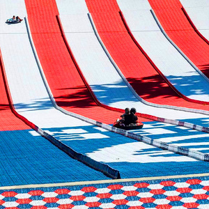 ألعاب تسلية للأطفال والبالغين بسعر رخيص ، منزلق لثلج جاف ملون للفصول الأربعة ، منزلق للساحة في الهواء الطلق - Product Image 4