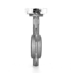 Vanne papillon à opercule en acier inoxydable Tzd Tangzheng D71X-16P DN100 avec joint souple EPDM pour la régulation de l'eau - Product Image 2