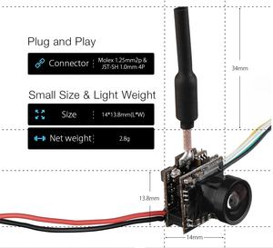 TX06 48CH 25 МВт смарт-аудио мини поддержка Pitmode передатчик FPV камера fpv передатчик 5,8 ГГц для RC <span class=keywords><strong>Dr</strong></span> one Tiny Whoop - Product Image 5