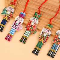 Nouveau Pendentif 2026 : Casse-Noisette Exquis en Résine, 12 Couleurs, Décoration de Noël