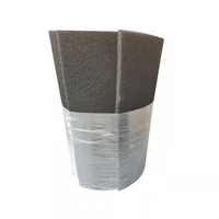 Tissu en fibre de carbone filtre à charbon actif éponge vis compresseur d'air filtre écran