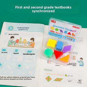 Piezas <span class=keywords><strong>de</strong></span> formas geométricas <span class=keywords><strong>de</strong></span> 3 cm para contar, ideales para que los estudiantes <span class=keywords><strong>de</strong></span> <span class=keywords><strong>primaria</strong></span> aprendan sobre figuras planas en los grados uno y dos. - Product Image 3