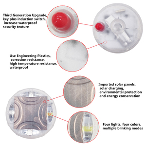 Accessori Auto KaiDengZhe, Luce LED Solare Lampeggiante per Ruote, Luce per Valvola Pneumatici Auto - Product Image 4